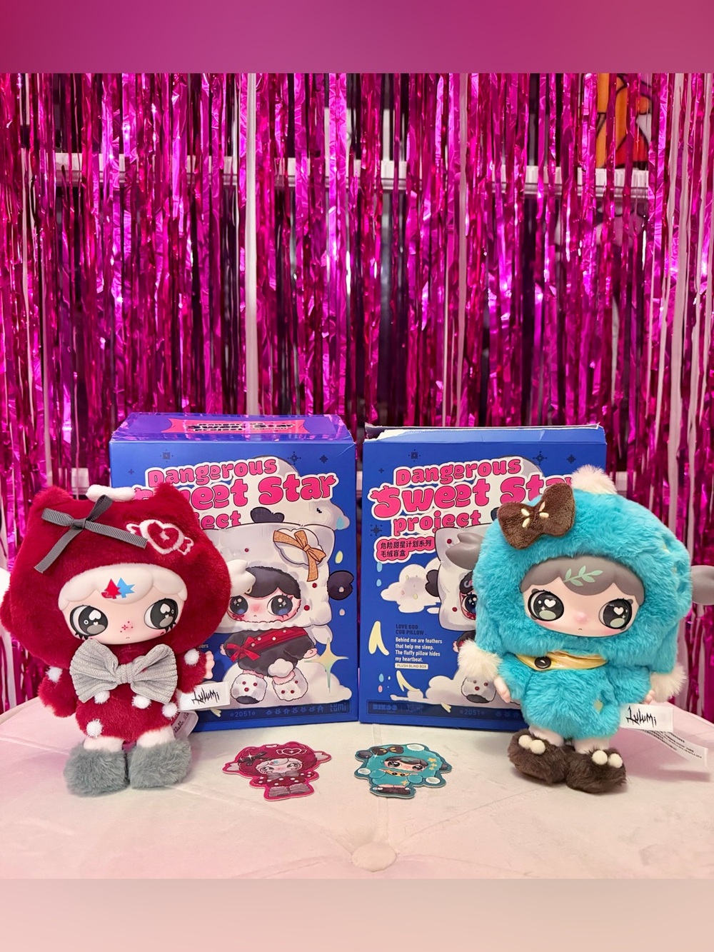 Lulumi Dangerous Sweet Star Project Plush Blind Box-Peppermint Star Swirl